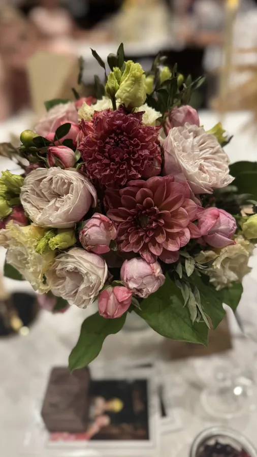 Spontaner Hochzeitsschnappschuss