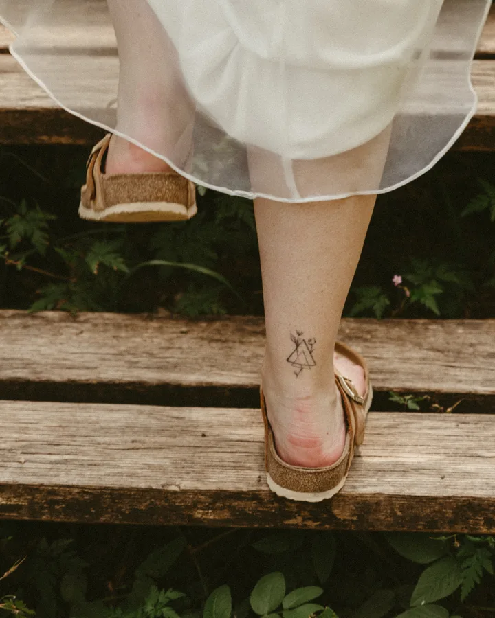 Spontaner Hochzeitsschnappschuss